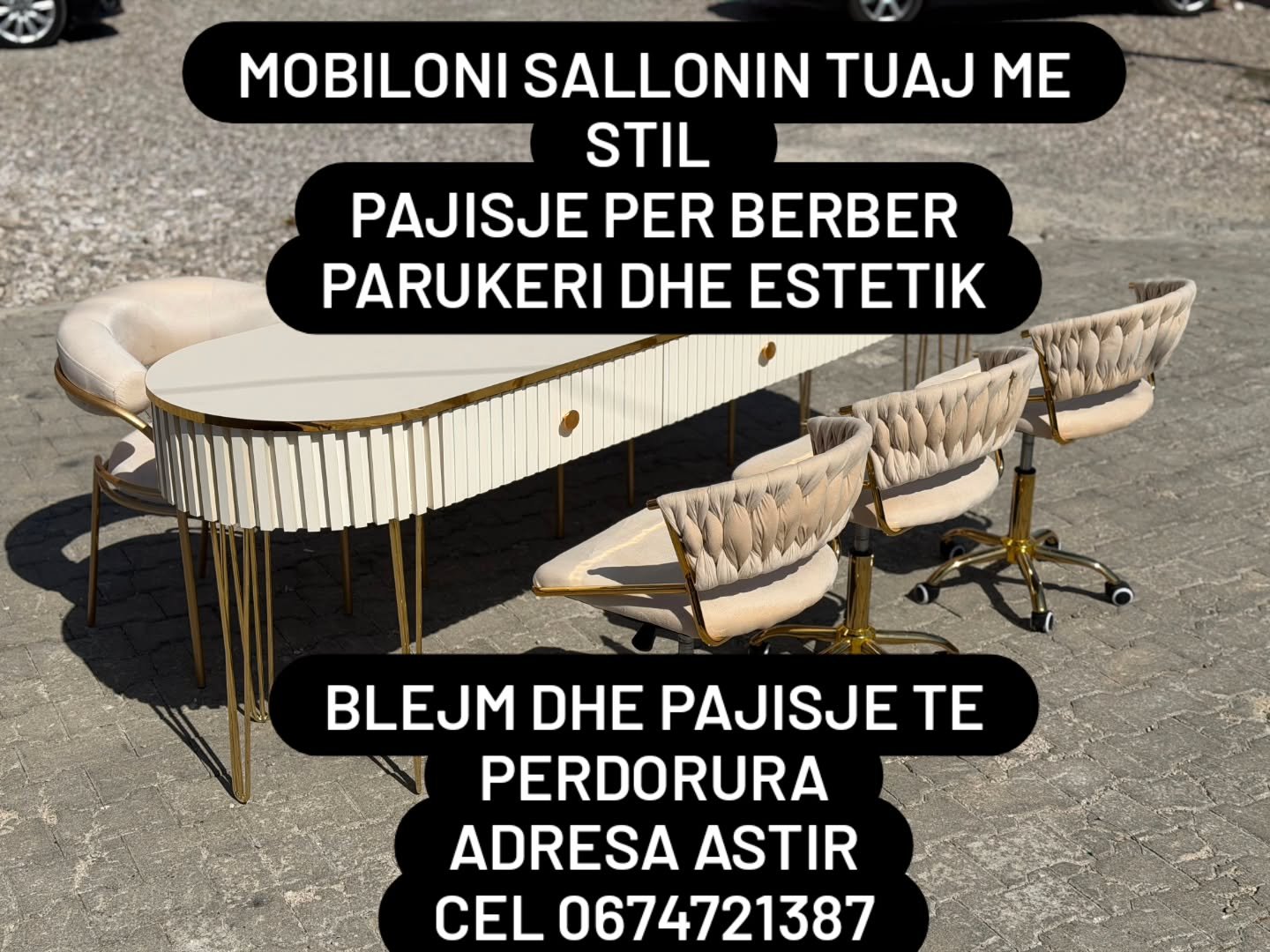 Mobilimi i sallonit me stil