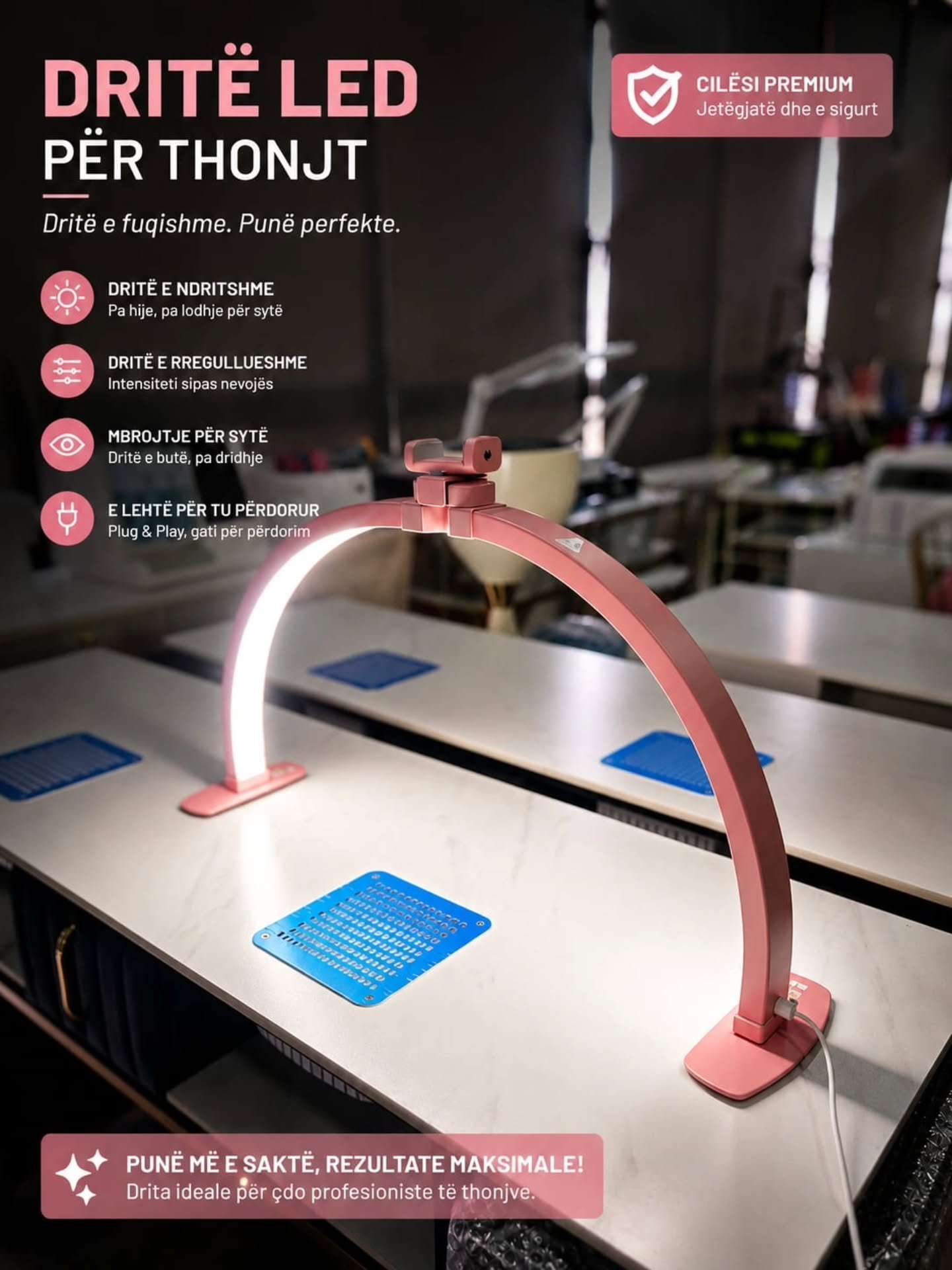 Dritë LED për thonj