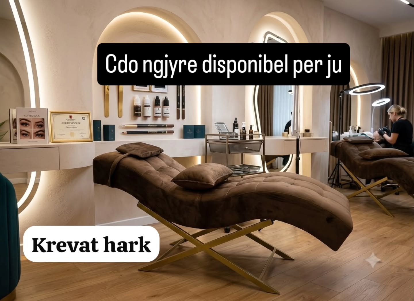 Krevat hark kafe për qerpikë