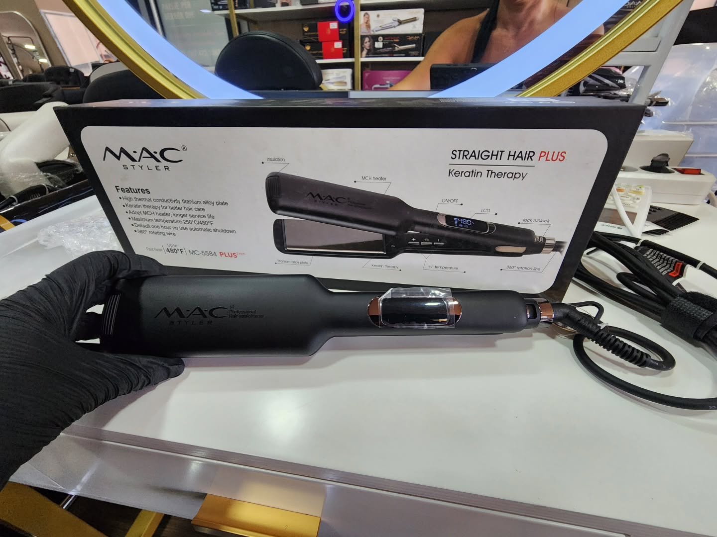 Piastër profesionale MAC Styler