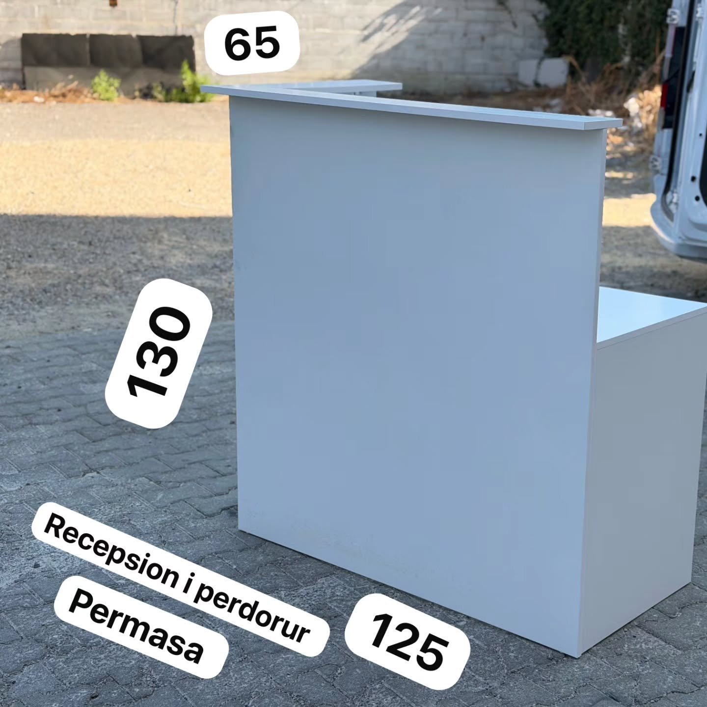 Recepsion i përdorur i bardhë
